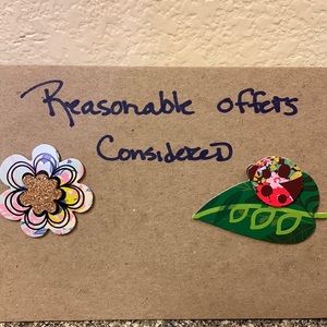 Will consider your offer